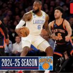 LIVE! LA Lakers vs New York Knicks | February 1, 2025 | Knicks vs Lakers NBA LIVE 2K25