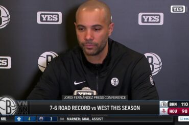 Jordi Fernández discusses strengths vs. Houston