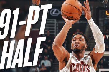 EVERY BUCKET From Cavaliers' 91-PT 1st Half! - FRANCHISE RECORD | February 2, 2025