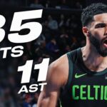 Jayson Tatum's CLUTCH 35-PT DOUBLE-DOUBLE! 🍿 | February 2, 2025