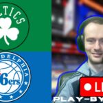 Philadelphia 76ers Vs. Boston Celtics Live Play-By-Play & Reactions #Sixers #Celtics #NBA