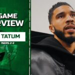 Jayson Tatum: Joe Mazulla CHALLENGED Us at Halftime | Celtics vs Sixers Postgame 2-2