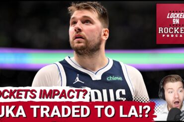 Luka Doncic TRADED To Lakers For Anthony Davis!? How It HELPS The Houston Rockets, NBA Impact & More