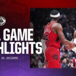 Game Highlights: Raptors vs. Clippers | February 2, 2025