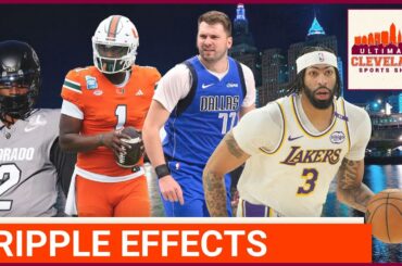 Do the massive NBA trades have any impact on the Cavs? + Browns draft status after the Senior Bowl