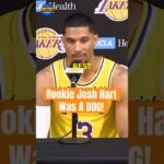 This Josh Hart story is AWESOME! #shorts #knicks #lakers