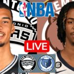 LIVE: SAN ANTONIO SPURS vs MEMPHIS GRIZZLIES | NBA | PLAY BY PLAY | SCOREBOARD