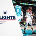 Highlights: Washington Wizards vs. Charlotte Hornets | 2.3.25