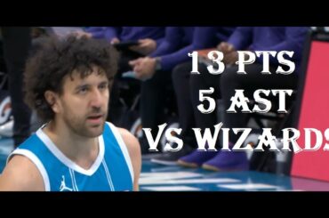 Vasilije Micic 13 Pts 5 Ast Washington Wizards vs Charlotte Hornets HIGHLIGHTS