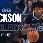 GG Jackson Highlights vs San Antonio Spurs