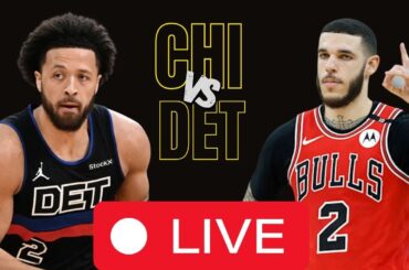 🔴 LIVE: Chicago Bulls vs Detroit Pistons | NBA Live Stream & Score | Full Game Today l NBA