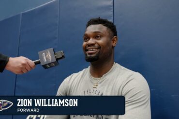 Zion Williamson talks Trey Murphy's Impact | New Orleans Pelicans
