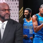 Shaq reacts to Dallas Mavericks wanting Kevin Durant after Luka-AD trade 👀