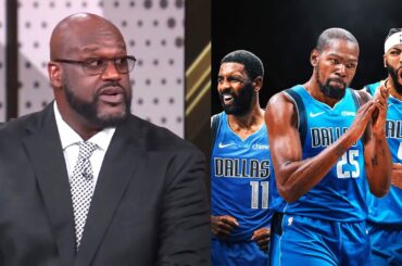 Shaq reacts to Dallas Mavericks wanting Kevin Durant after Luka-AD trade 👀