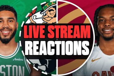 Boston Celtics Vs Cleveland Cavaliers NBA INSANE Live Stream Reactions!