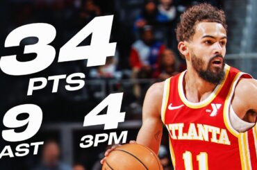 Trae Young Is CLUTCH In Detroit | February 3, 2025