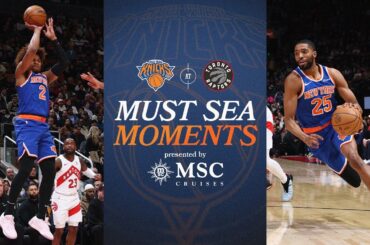 Knicks defeat Toronto Raptors on the road | February 4, 2025 | FULL Game Highlights