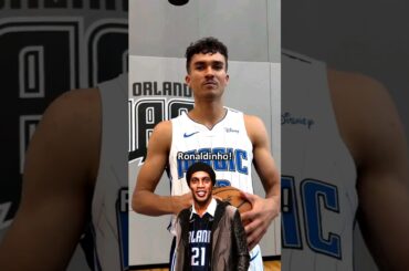 Conheça um pouco mais o Tristan da Silva! 🎥 Orlando Magic BR. #shorts