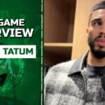 Jayson Tatum: Kyrie and Anthony Davis Will 'Figure It Out in NO TIME' | Celtics vs Cavs