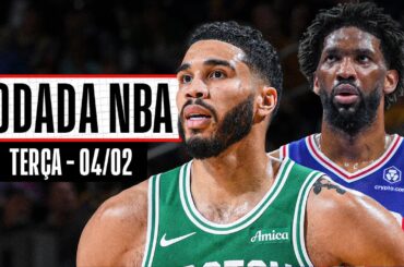 EMBIID volta com triplo-duplo contra os Mavs; CELTICS vencem o líder Cavaliers - Rodada NBA 04/02