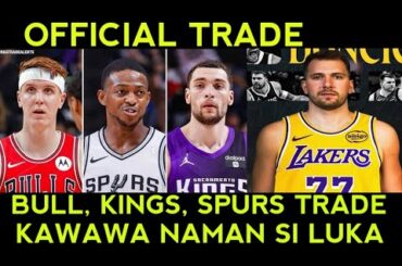 MAVS ninakawan si Luka ng milyones! Bulls, Sacramento Kings Spurs CONFIRMED Official trade