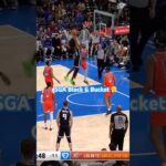 SGA with the big block & bucket! #shorts  #okcthunder #shaigilgeousalexander
