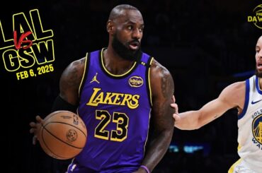 Los Angeles Lakers Full Team Highlights vs Warriors | Feb 6, 2025 | FreeDawkins