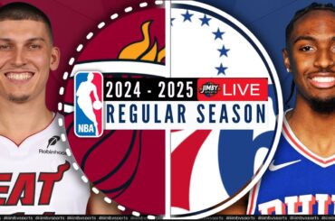 Miami Heat vs Philadelphia 76ers NBA Live Play-by-Play Scoreboard