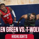 Jalen Green (28 points) Highlights vs. Minnesota Timberwolves l Houston Rockets