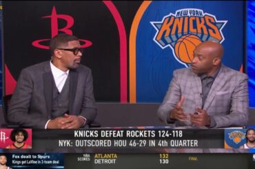 NBA Gametime | Jalen Brunson scored 42 points to fuel Knicks’ furious rally for win over Rockets