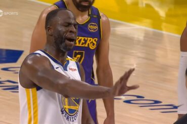Draymond Green gets tech for telling ref to get out of his face vs Lakers 😭