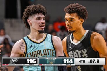 Spurs vs Hornets 😱 INSANE ENDING - FINAL 3 MINUTES 🔥 February 7, 2025