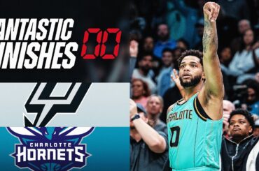 Final 3:32 CRAZY ENDING! 👀 Hornets vs Spurs | February 7, 2025