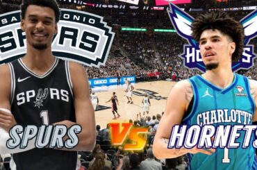San Antonio Spurs vs Charlotte Hornets Live Play by Play & Scoreboard