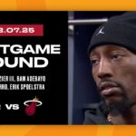 Terry Rozier III, Bam Adebayo, Tyler Herro, Erik Spoelstra | Postgame Interview | February 7, 2025