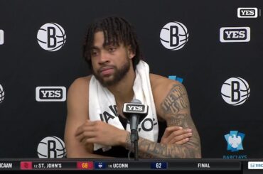 Trendon Watford on the Nets' 102-86 win over the Heat