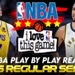 🔴LAKERS vs INDIANA PACERS │ 2025 NBA Basketball Game Play-By-Play Reaction & Scoreboard