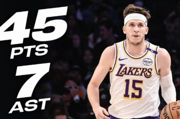 Austin Reaves GOES OFF For A New CAREER-HIGH 45 Points! | February 8, 2025