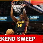 Trae Young, Atlanta Hawks blast Washington Wizards; Georges Niang, Caris LeVert, Terance Mann debut