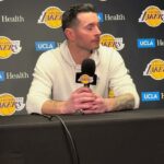 JJ Redick Provides Injury Updates Ahead Of Lakers Game Against Pacers