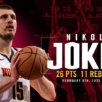 Nikola Jokić Full Game Highlights vs. Suns 📺 | 2/8/25