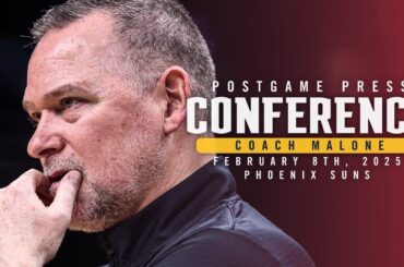 Coach Malone Full Postgame Press Conference vs. Suns 🎙 | 2/8/25
