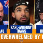 Tom Thibodeau, Jalen Brunson and Karl-Anthony Towns on Knicks getting blown out by Celtics | SNY