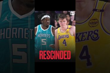 The Dalton Knecht-Mark Williams trade has been rescinded 😳