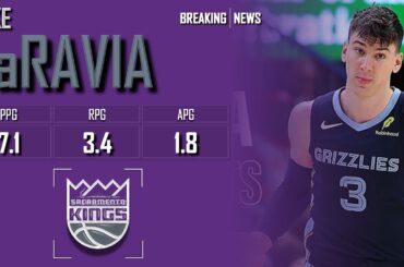 𝐁𝐑𝐄𝐀𝐊𝐈𝐍𝐆 𝐍𝐄𝐖𝐒: Sacramento Kings Acquire Jake LaRavia From Memphis | 2024 NBA Season