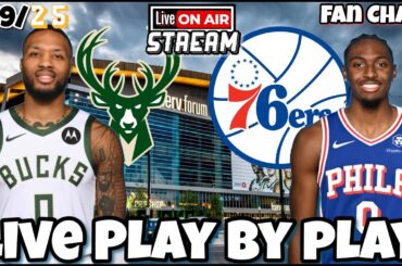 Philadelphia 76ers vs Milwaukee Bucks Live NBA Live Stream