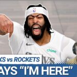 Anthony Davis DOMINATES in Dallas Mavericks Debut | Mavs Protest Drama?