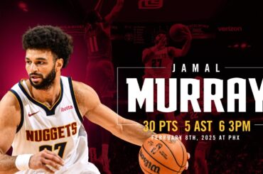 Jamal Murray Full Game Highlights vs. Suns 📺 | 2/8/25