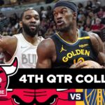 Stephen Curry ignites as Chicago Bulls blow 24-point lead to Warriors | CHGO Bulls Postgame