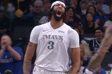 Anthony Davis CRAZY 14 PTS 8 REB First Quarter in Mavericks DEBUT!